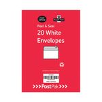 Envelopes C6 Peel & Seal White 80G X 20