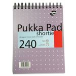 Pukka Shortie Metallic A5 Writ Pad 80Gsm