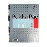 Pukka Editor Metallic A4 Writing Pad 80G
