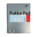 Pukka Editor Metallic A4 Writing Pad 80G