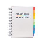 Pukka Pads Proj Book/10 Divdr B5 Wht