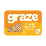 Graze Live Lemon Flapjack Punnet Pk9