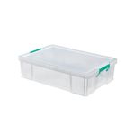 Storestack 37 Litre Box Clear