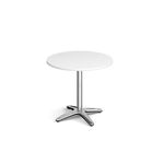 Roma circular dining table 4 leg base