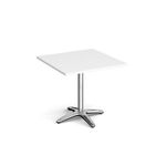 Roma Square Dining Table With 4 Leg Base