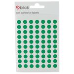 Blick Label 8Mm Green Bags 002659
