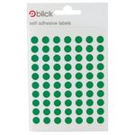 Blick Label 8Mm Green Bags 002659