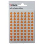 Blick Label 8Mm Orange Bags 002857
