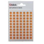 Blick Label 8Mm Orange Bags 002857