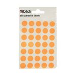 Blick Label 13Mm Fluor Orng Bags 004356