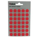 Blick Label 13Mm Fluor Red Bags 004554