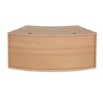 Denver Reception Curved Base Unit