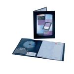 Clearview Disp Book A5 24Pkt Black 10410