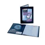 Clearview Disp Book A5 24Pkt Black 10410