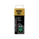 Stanley 12Mm Staples Pk1000 1-Tra708T