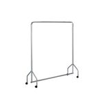 Fd Silver-Grey Garment Rail 316937