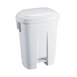 60 Litre White Plastic Bin 348011