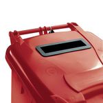 240L Locked Red Wheelie Bin 377909