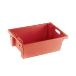 Fd Stack/Nest Box 600X400X200Mm Red