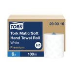 Tork Matic Soft Hand Towel Roll 100M Pk6