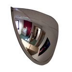 Securikey Convex Half Face Dome Mirror