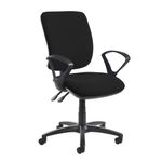 Senza High fabric back operator chair