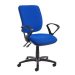 Senza High fabric back operator chair