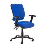 Senza High fabric back operator chair