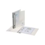 Snopake Poly Ring Binder Clear 10183