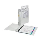 Snopake Pres 4 Ring Binder A4 25Mm Clear