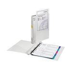 Snopake Pres 4 Ring Binder A4 25Mm Clear