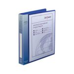 Snopake Exec Pres 4D Rbdr A4 Electra Blu