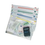 Snopake Zippa Bag 355X235 Ast Pk25 11463