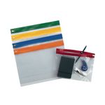 Snopake Zippa Bag A4 Ast Pk25 12796