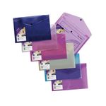 Snopake Polyfile Lite Assorted A4 Pk 5