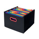 Snopake 24Prt Desk Expander A4 Rbow