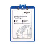 Snopake Clpb With Pen Hldr A4 Blue