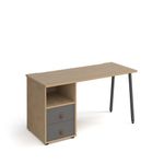 Sparta A-frame 600mm desk & ped/drwrs