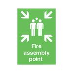 Fire Assembly Point A2 Pvc Fr04548R