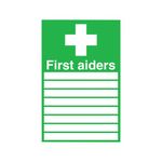 Signslab First Aiders S/A 300X200