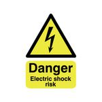 Danger Electric Shock Risk A5 S/A