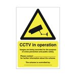 Sign Dpa Compliant Cctv A5 S/A Dpacctvs