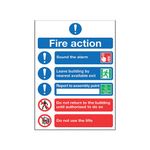 Fire Action Symbol A5 Fr099A5