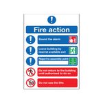 Fire Action Symbol A5 Fr099A5