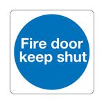 Fire Door Keep Shut 100X100Mm S/A Km14As