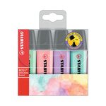 Stabilo Boss Highltrs Asstd Pastel Wlt4