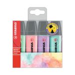 Stabilo Boss Highltrs Asstd Pastel Wlt4