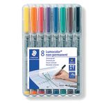 Staedtler Lumocolor Med Asst Pk8