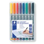 Staedtler Lumocolor Med Asst Pk8