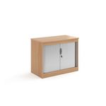 Systems horizontal tambour door cupboard